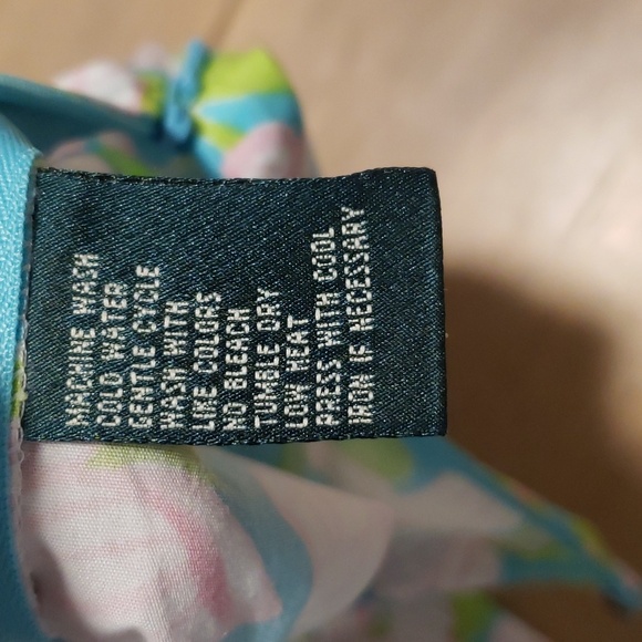 LAUREN RALPH LAUREN CROP FLORAL PRINT COTTON PANTS SZ 14 - Picture 10 of 10